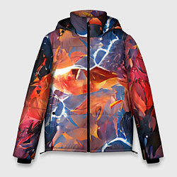 Куртка зимняя мужская Fire thunder, цвет: 3D-красный