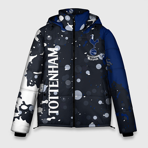 Мужская зимняя куртка Tottenham hotspur Краска / 3D-Светло-серый – фото 1