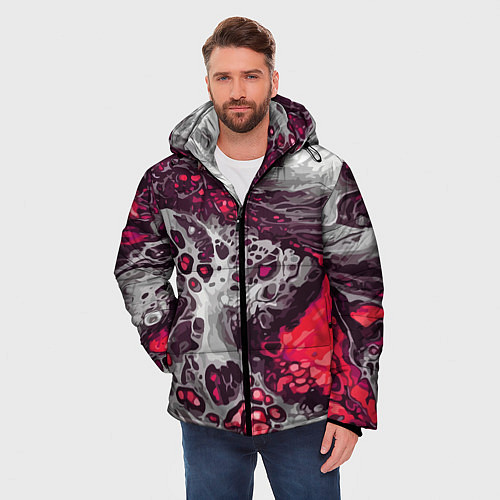 Мужская зимняя куртка Ожег / 3D-Черный – фото 3