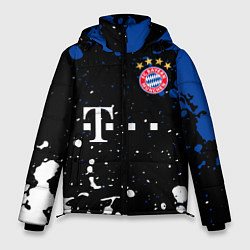 Куртка зимняя мужская Bayern munchen Краска, цвет: 3D-черный
