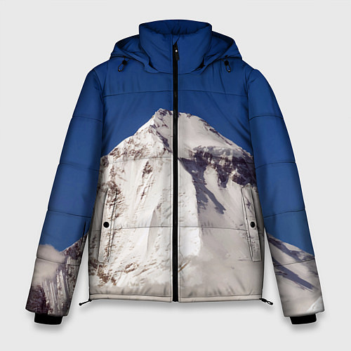 Мужская зимняя куртка Дхаулагири - белая гора, Гималаи, 8167 м / 3D-Светло-серый – фото 1