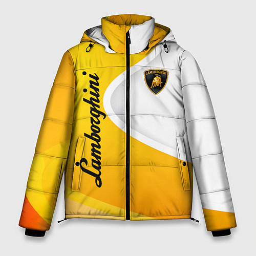 Мужская зимняя куртка Lamborghini : sport / 3D-Красный – фото 1