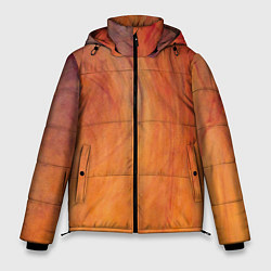 Мужская зимняя куртка Огненно-оранжевая поверхность