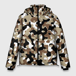 Куртка зимняя мужская Камуфляж Open Terrain, цвет: 3D-черный