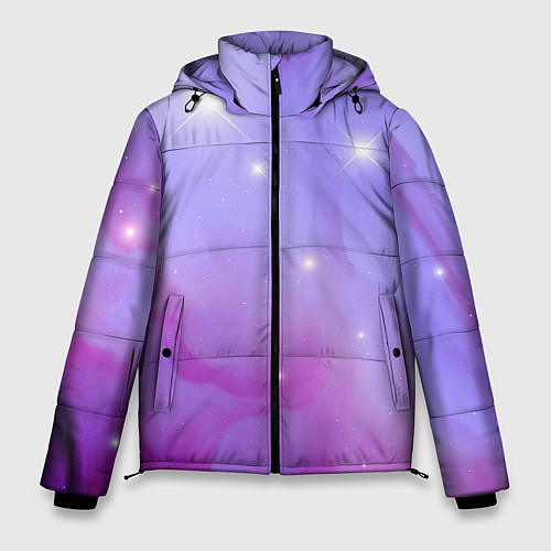 Мужская зимняя куртка Космическое одеяло / 3D-Светло-серый – фото 1