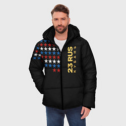 Куртка зимняя мужская 23 RUS Кубань, цвет: 3D-черный — фото 2