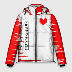 Куртка зимняя мужская Undertale фриск, цвет: 3D-красный