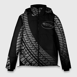 Куртка зимняя мужская Jaguar tire tracks, цвет: 3D-черный