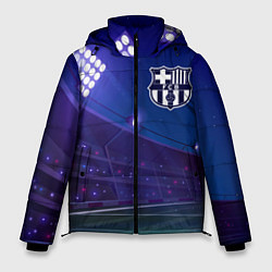 Куртка зимняя мужская Barcelona ночное поле, цвет: 3D-черный