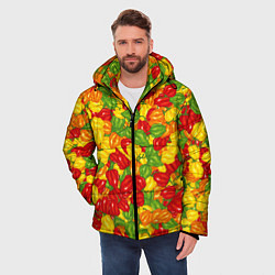 Куртка зимняя мужская Острый перц Хабанеро, цвет: 3D-светло-серый — фото 2