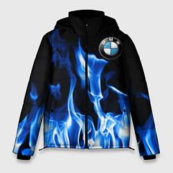Куртка зимняя мужская BMW fire, цвет: 3D-светло-серый