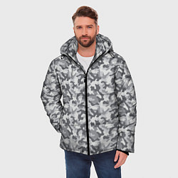 Куртка зимняя мужская Камуфляж М-21 серый, цвет: 3D-светло-серый — фото 2
