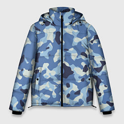 Мужская зимняя куртка Камуфляж ВМФ цифра крупный