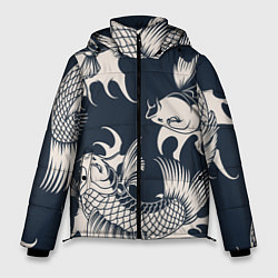 Мужская зимняя куртка Japan carp