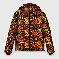 Мужская зимняя куртка Осенняя хохлома