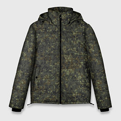 Куртка зимняя мужская 4 цветная цифра ВКБО, цвет: 3D-черный