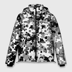 Мужская зимняя куртка Городской пиксель камуфляж