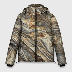 Куртка зимняя мужская Камень stone, цвет: 3D-черный