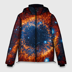 Мужская зимняя куртка Космическое галактическое око
