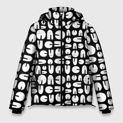 Мужская зимняя куртка Современная геометрия