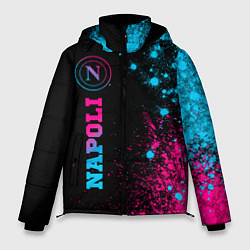 Куртка зимняя мужская Napoli - neon gradient: по-вертикали, цвет: 3D-черный