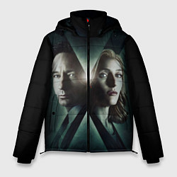 Куртка зимняя мужская X - Files, цвет: 3D-красный