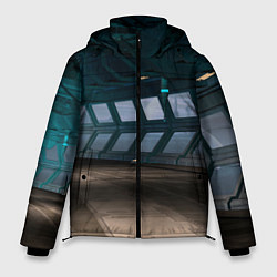 Мужская зимняя куртка Коридор космической станции