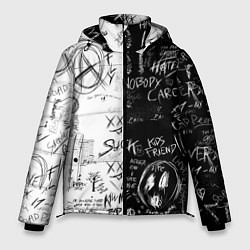 Куртка зимняя мужская Dead inside mood ZXC, цвет: 3D-светло-серый