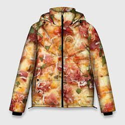 Мужская зимняя куртка Вкусная пицца