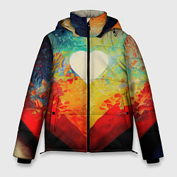 Куртка зимняя мужская Your heart, цвет: 3D-черный