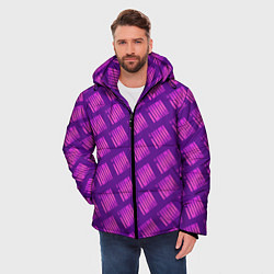 Куртка зимняя мужская Логотип Джи Айдл, цвет: 3D-черный — фото 2