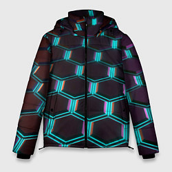 Куртка зимняя мужская Неоновая сталь бронированная, цвет: 3D-черный