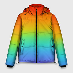 Куртка зимняя мужская Я радуга, цвет: 3D-светло-серый