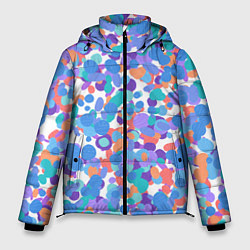 Куртка зимняя мужская Морская галька, цвет: 3D-черный