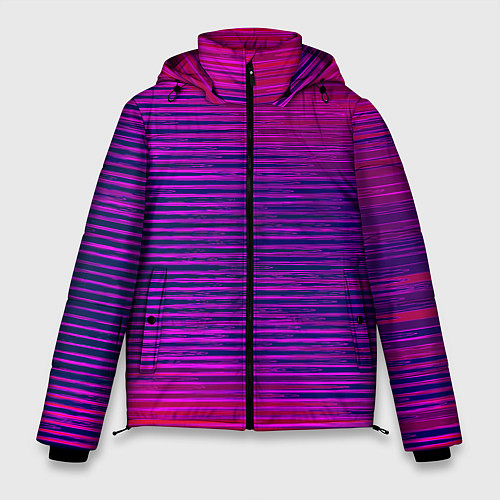 Мужская зимняя куртка Color radiation / 3D-Светло-серый – фото 1