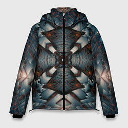Куртка зимняя мужская Металлическая техноброня, цвет: 3D-светло-серый