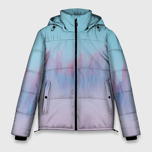 Мужская зимняя куртка Пурпурный огонь / 3D-Красный – фото 1