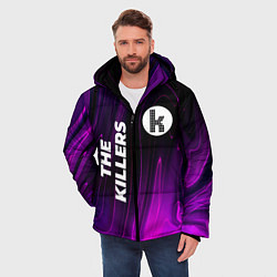 Куртка зимняя мужская The Killers violet plasma, цвет: 3D-черный — фото 2