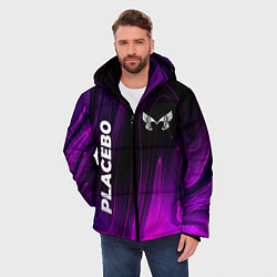 Куртка зимняя мужская Placebo violet plasma, цвет: 3D-черный — фото 2