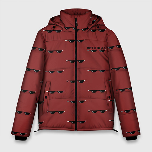 Мужская зимняя куртка Вот Это Да Красный / 3D-Красный – фото 1
