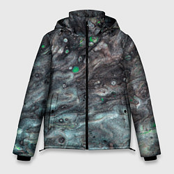 Куртка зимняя мужская Каменные краски, цвет: 3D-черный