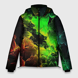 Куртка зимняя мужская Зеленое небо, цвет: 3D-красный