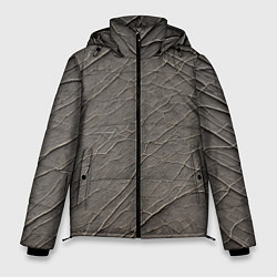 Куртка зимняя мужская Абстрактные корни, цвет: 3D-черный
