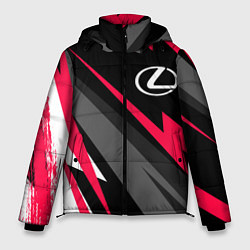 Куртка зимняя мужская Lexus fast lines, цвет: 3D-черный
