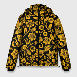 Мужская зимняя куртка Золотая хохлома