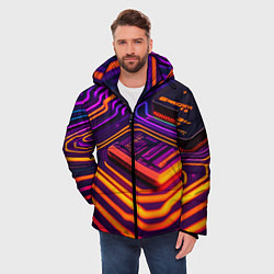 Куртка зимняя мужская Микрочип, цвет: 3D-светло-серый — фото 2