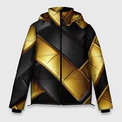 Мужская зимняя куртка Gold black luxury