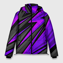 Куртка зимняя мужская Спорт униформа - пурпурный, цвет: 3D-красный