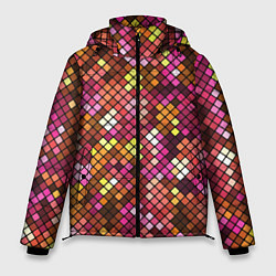 Куртка зимняя мужская Disco style, цвет: 3D-черный