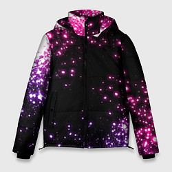 Мужская зимняя куртка Неоновые звезды - neon